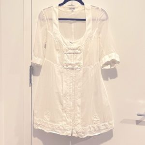 Vintage Foley + Corinna linen dress